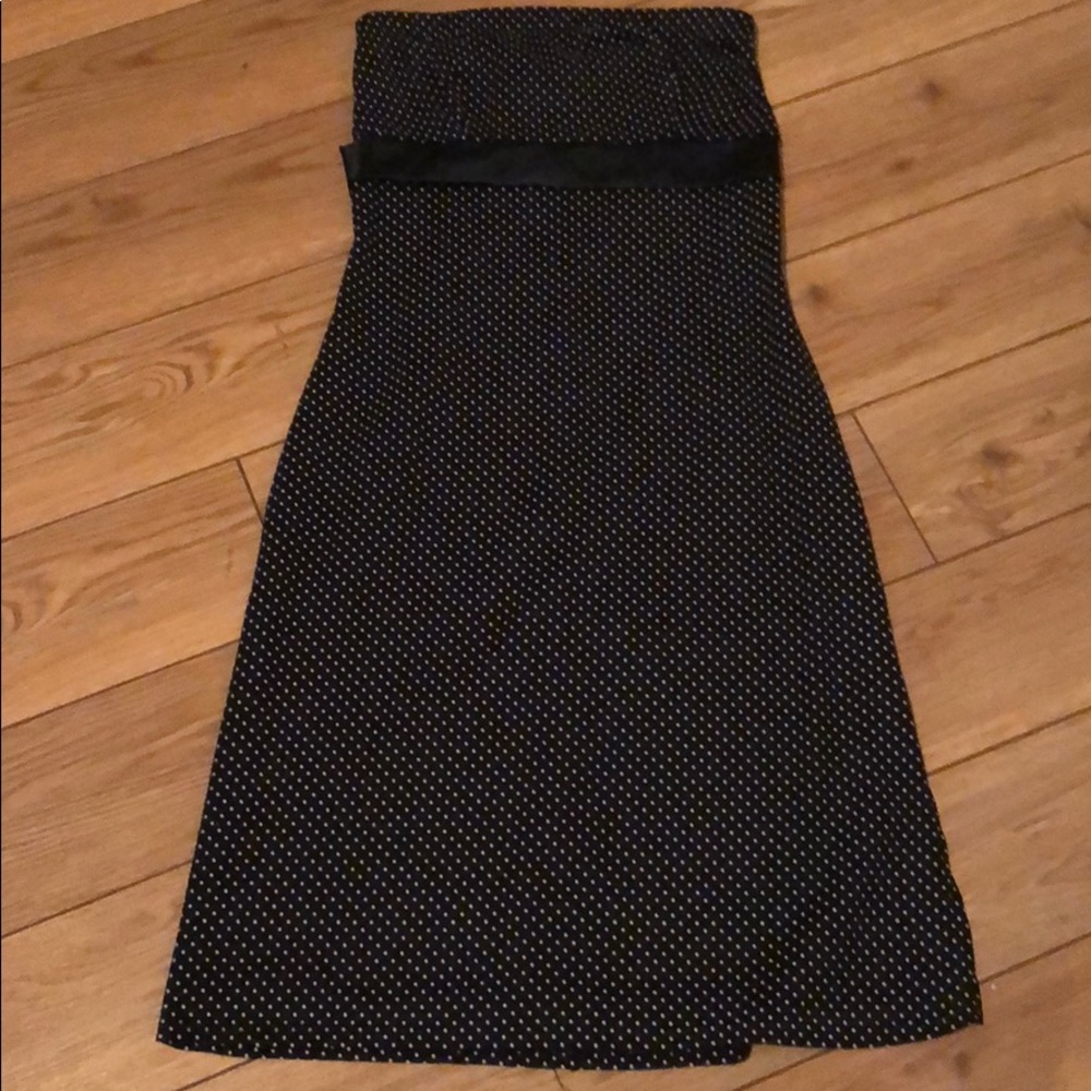 Trixxi Polka Dot Sleeveless Dress